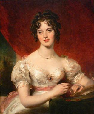 Sir Thomas Lawrence Portrait of Mary Anne Bloxam Germany oil painting art